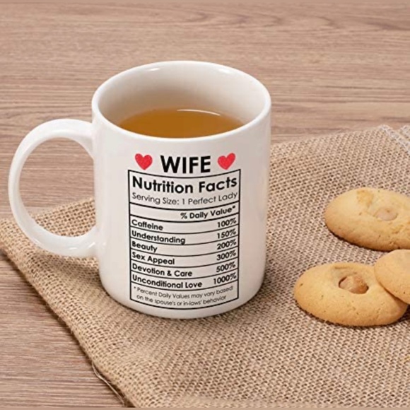 Valentines Day Gifts for Wife from Husband, Wife Coffee Mug, 11oz - Picture 2 of 5